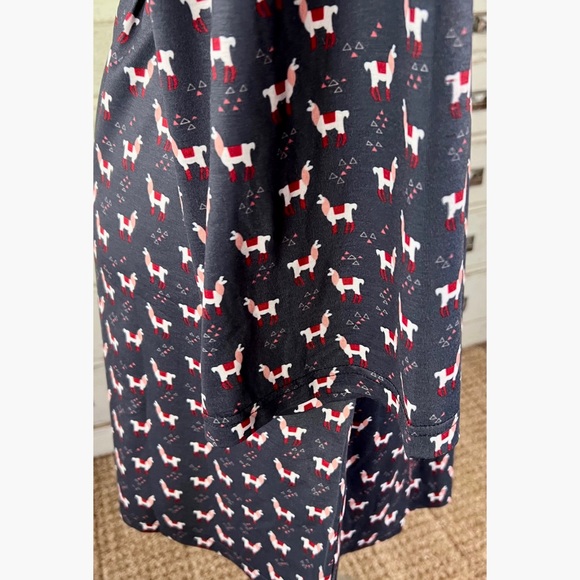 Modcloth Llama Robe M - Picture 7 of 11